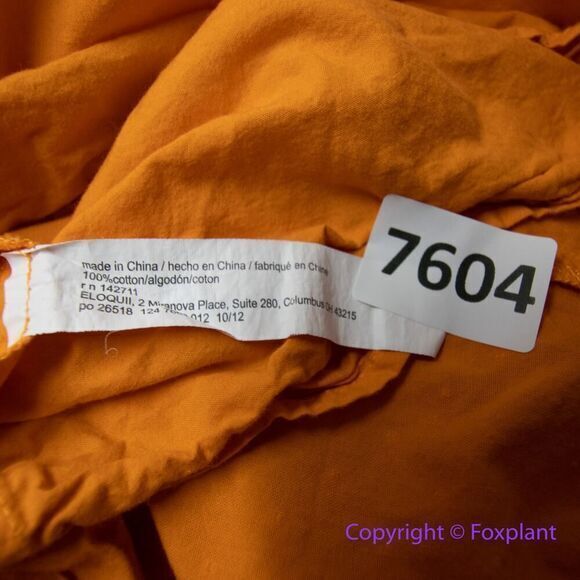 Eloquii swiss dots 100% cotton bubble sleeve dress, plus size 20 - Picture 15 of 16